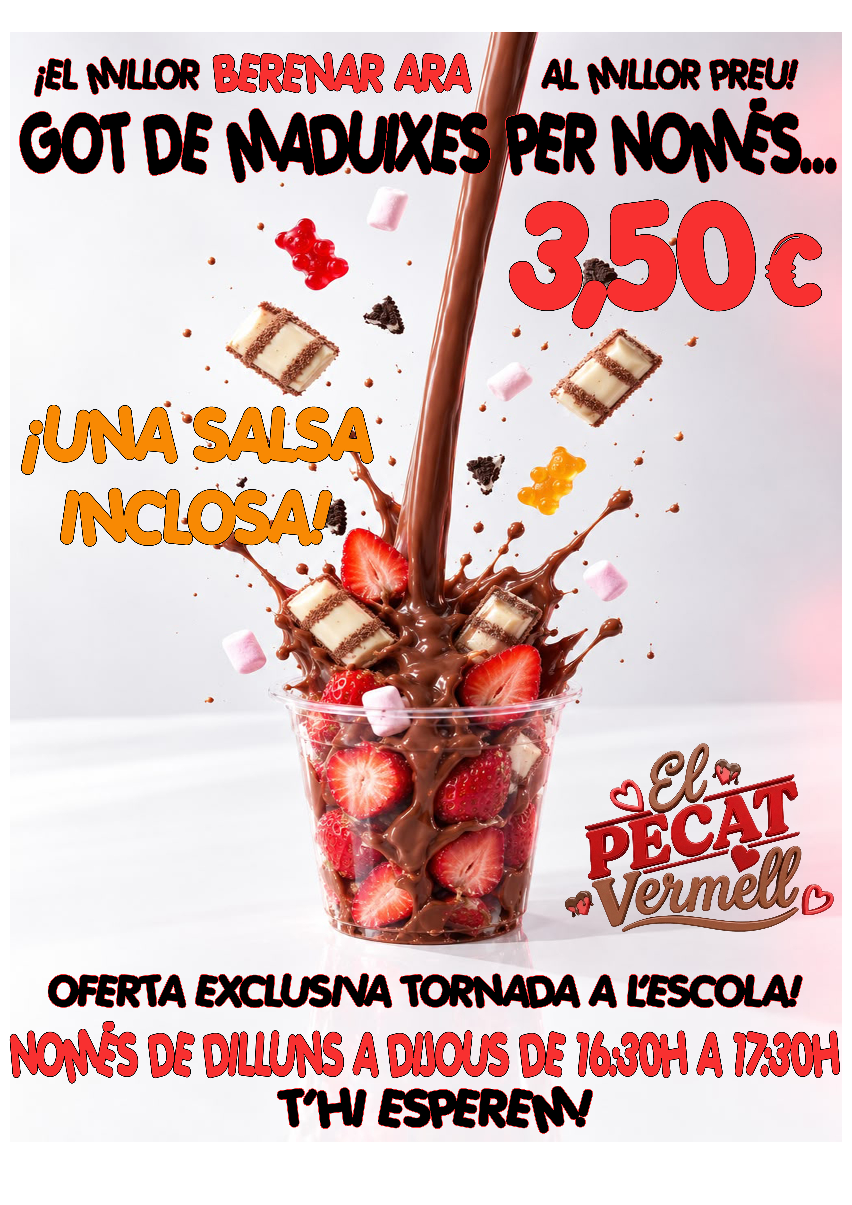 Promoción Vuelta al cole Meriendas